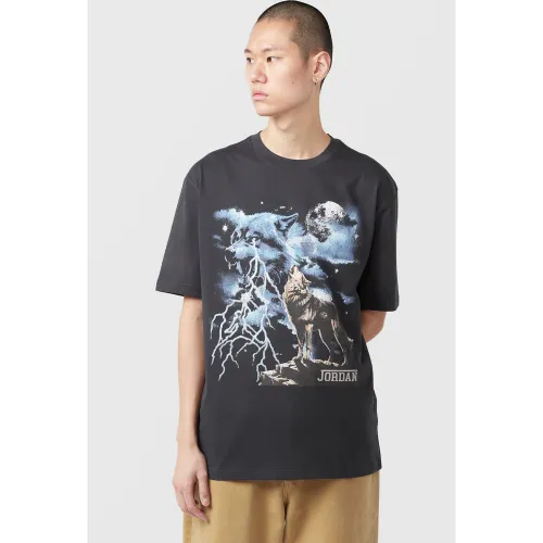 Jordan Wolf T-Shirt, Grey - Jordan - Modalova