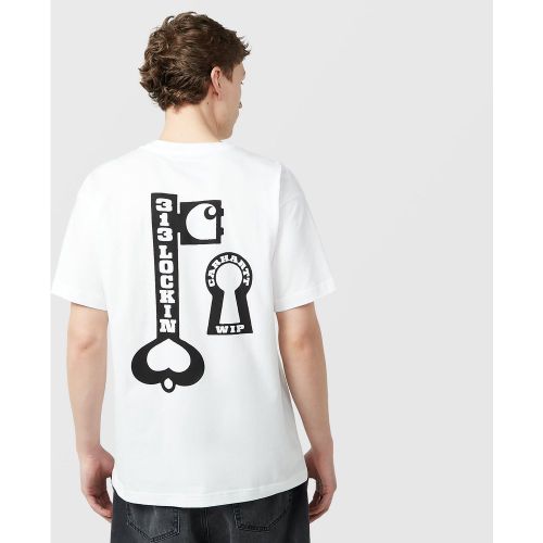 Carhartt WIP Locked T-Shirt, White - Carhartt WIP - Modalova