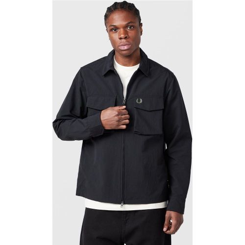 Surchemise à poches en ripstop - Fred Perry - Modalova