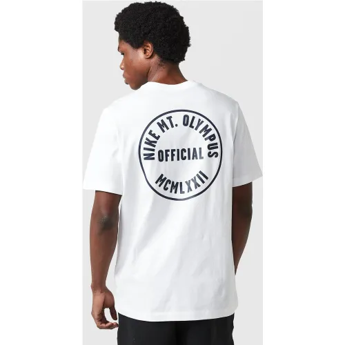 Nike Oval Swoosh T-Shirt, White - Nike - Modalova