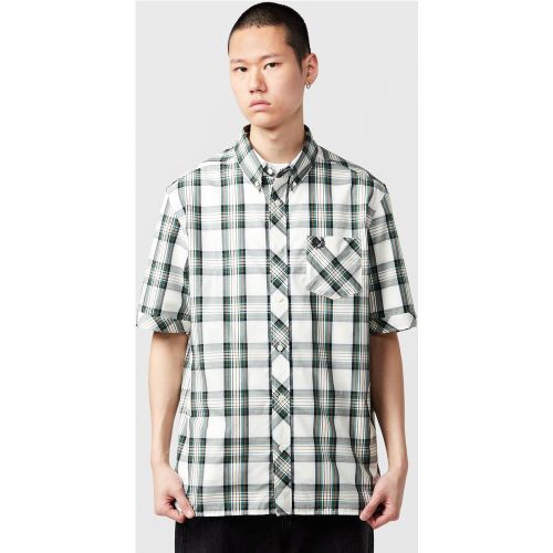 T-Shirt à manches courtes Tartan - Fred Perry - Modalova