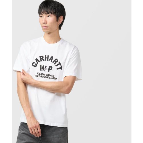 Carhartt WIP Column T-Shirt, White - Carhartt WIP - Modalova