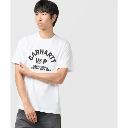 Carhartt WIP Column T-Shirt, White - Carhartt WIP - Modalova