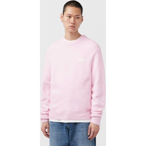 Originals Pull à col rond en tricot Trefoil Essentials - Adidas - Modalova