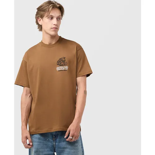 Carhartt WIP T-Shirt Hot Rat, Brown - Carhartt WIP - Modalova