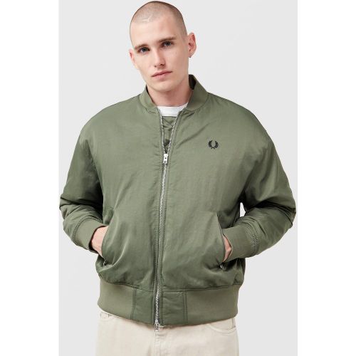 Quilted Tennis Bomber Jacket - Fred Perry - Modalova