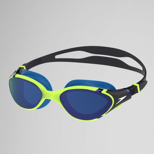 Lunettes réfléchissantes pour adultes Biofuse 2.0 verte/bleu - ONESZ - Speedo - Modalova
