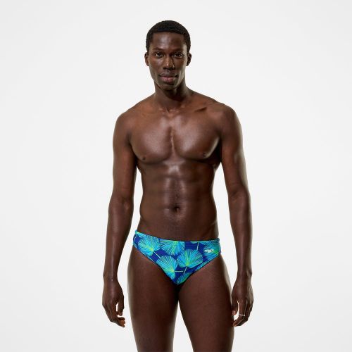 Slip de bain Beachstar à imprimé bleu/vert - 28 - Speedo - Modalova