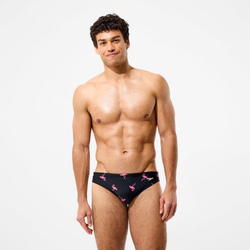 Slip de bain Beachstar à imprimé noir - 28 - Speedo - Modalova