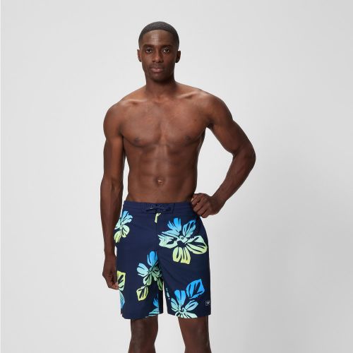 Short de bain Bondi à imprimé bleu marine/jaune - S - Speedo - Modalova