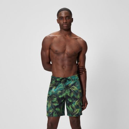 Short de bain Lookout à imprimé noir/olive - 30 - Speedo - Modalova