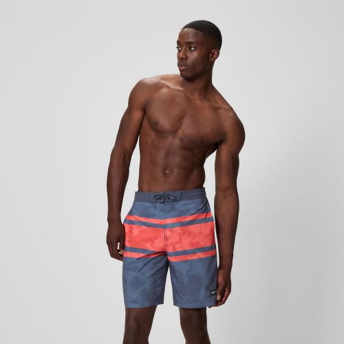 Short de bain Bondi à imprimé gris/corail - S - Speedo - Modalova