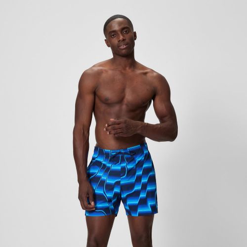 Short de bain Redondo Edge à imprimé bleu marine/bleu - S - Speedo - Modalova