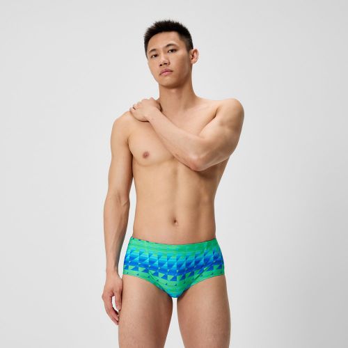 Slip de bain à imprimé bleu - 26 - Speedo - Modalova