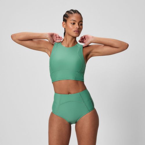 Haut de bikini Ocean Flex Crop Top vert - XXS - Speedo - Modalova