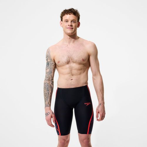 Jammer Fastskin LZR Pure Intent 2.0 taille haute à imprimé noir/rouge - 20 - Speedo - Modalova