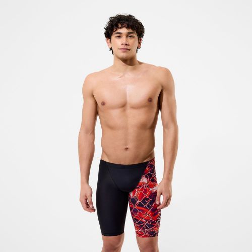 Jammer Fastskin LZR HyperPro à imprimé noir/rouge - 20 - Speedo - Modalova