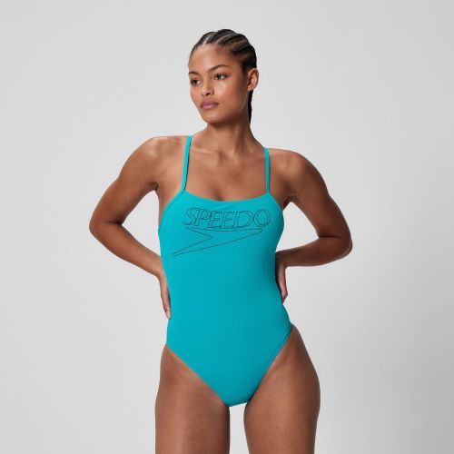 Maillot de bain Endurance+ Logo à fines bretelles bleu - 28 - Speedo - Modalova