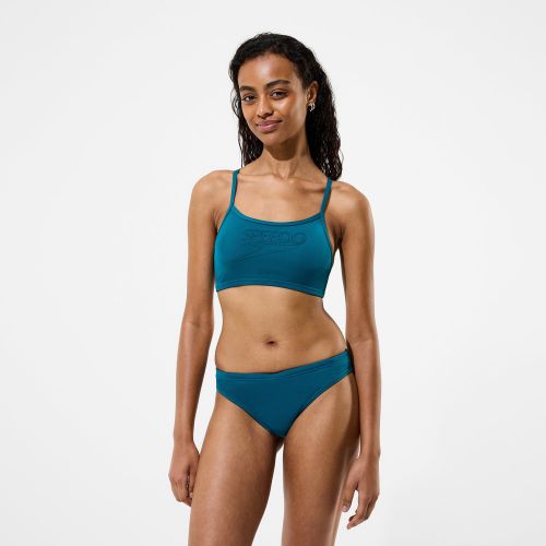 Ensemble bikini Endurance+ Logo à bretelles fines vert - 28 - Speedo - Modalova