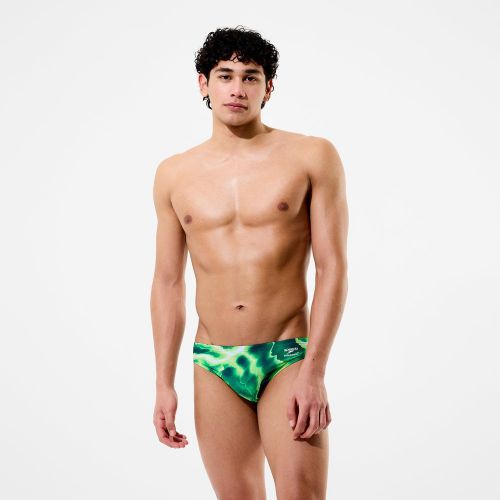 Slip de bain Team imprimé vert - 22 - Speedo - Modalova