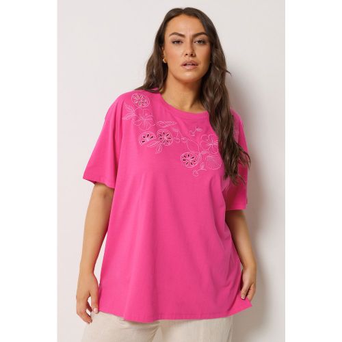 Tshirt Rose Brodé De Fruits Size 58-60 - Yours - Modalova