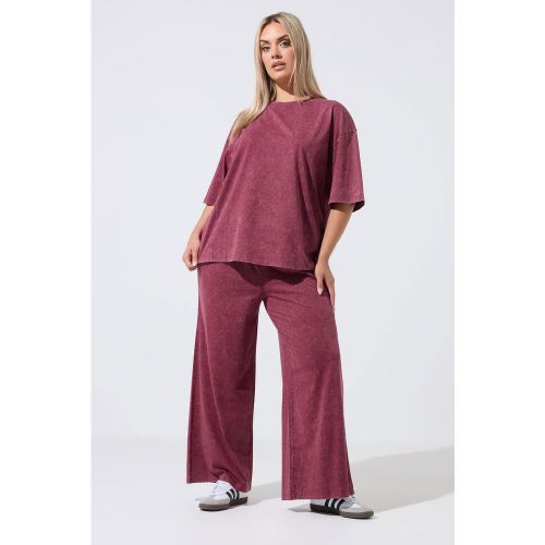 Pantalon Rouge Délavé Size 42 - Limited Collection - Modalova