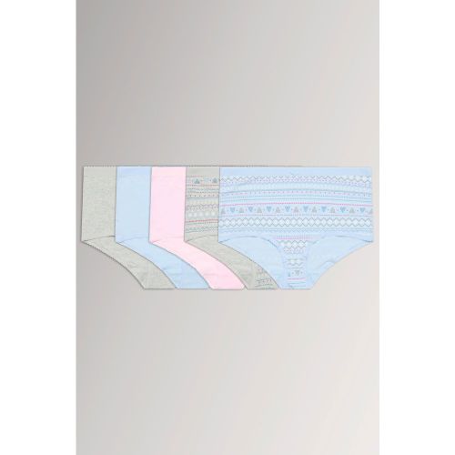 Et Lot De 5 Culottes Couvrantes Grises À Motif Jacquardsize 62-64 - Yours - Modalova