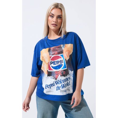 Pepsi Tshirt Bleu « Pepsi Welcomes The World »Size 42 - Limited Collection - Modalova