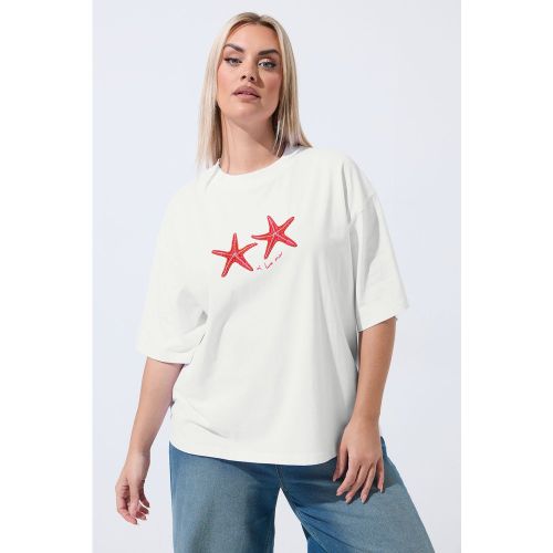 Tshirt Blanc « A La Mer » Motif Étoile De Mer Size 44 - Limited Collection - Modalova