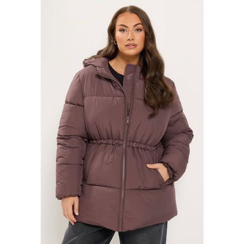 Veste Courte Rembourrée Rose Size 54-56 - Yours - Modalova