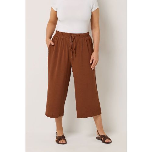 Jupeculotte Courte En Sergé Brûlé Size 50-52 - Yours - Modalova