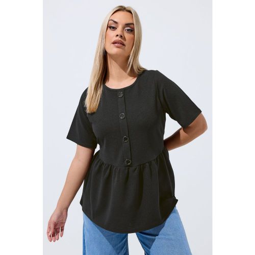 Top Noir À Basque Size 44 - Limited Collection - Modalova