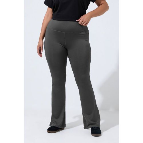 Legging De Sport Évasé Gris Size 54-56 - Yours - Modalova