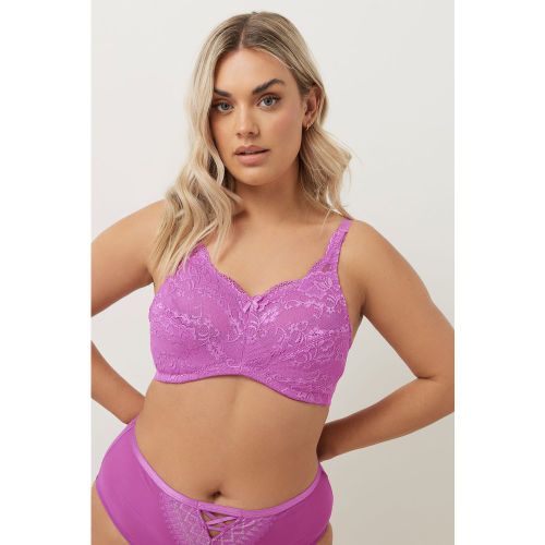 Soutiengorge Rose Couverture Complète Size 110D - Yours - Modalova