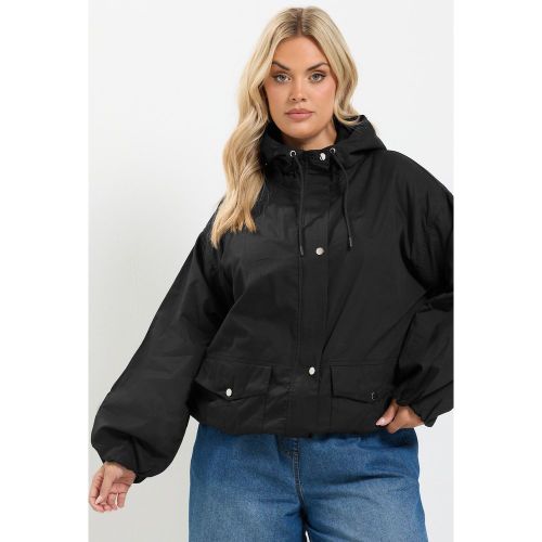 Veste Utilitaire Noire En Coton Size 40 - Yours - Modalova