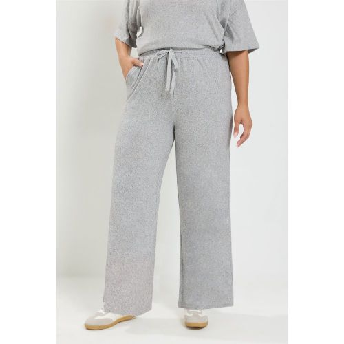 Pantalon Gris À Nouer À La Taille Size 48 - Yours - Modalova