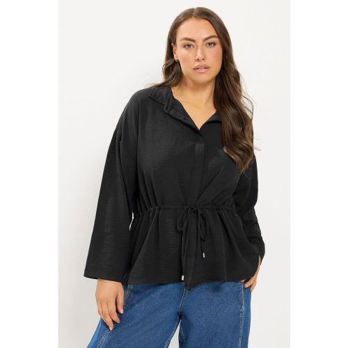 Top Style Fonctionnel Noir À Nouer À La Taille Size 48 - Yours - Modalova