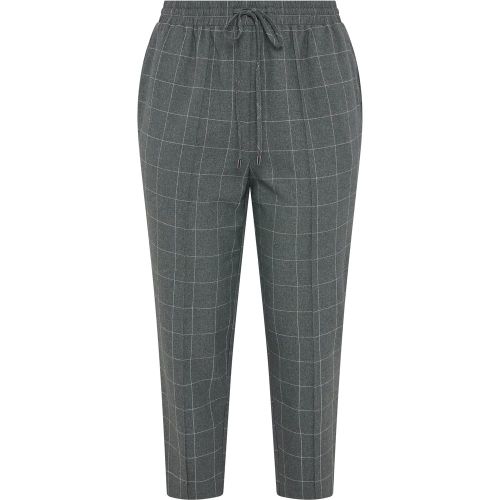 Pantalon Fuselé Gris À Carreaux Size 40 - Yours - Modalova