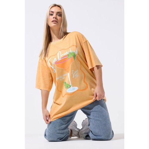 Tshirt Long Délavé « Sun Drenched » Size 46 - Limited Collection - Modalova