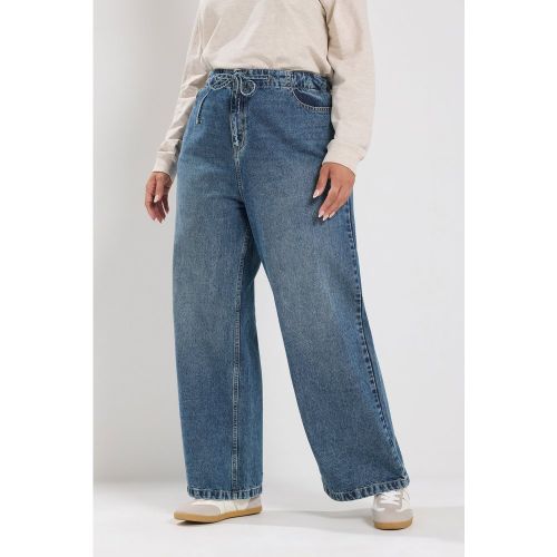 Plus Size Light Tie Waist Jeans Size Regular > 44 - Yours - Modalova