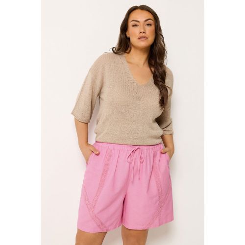 Short Rose En Crochet À Cordon De Serrage Size 58-60 - Yours - Modalova