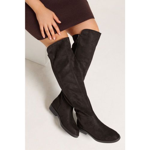 Bottes Larges Stretch À L'arrière Chocolatsize 41E - Yours - Modalova