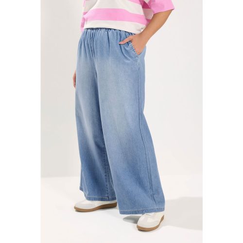 Jean Large Bleu Moyen Size Regular > 42 - Yours - Modalova