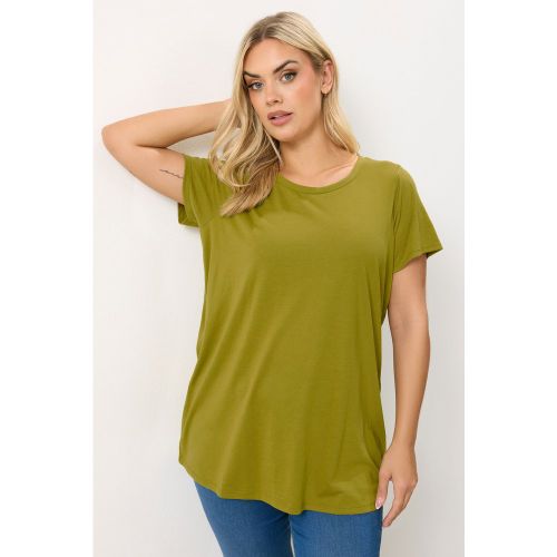 Tshirt Basique Vert Chartreuse Size 54-56 - Yours - Modalova