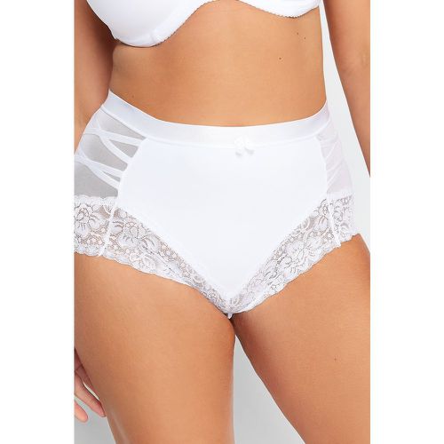 Culotte Blanche Scultante Dentelle - Yours - Modalova