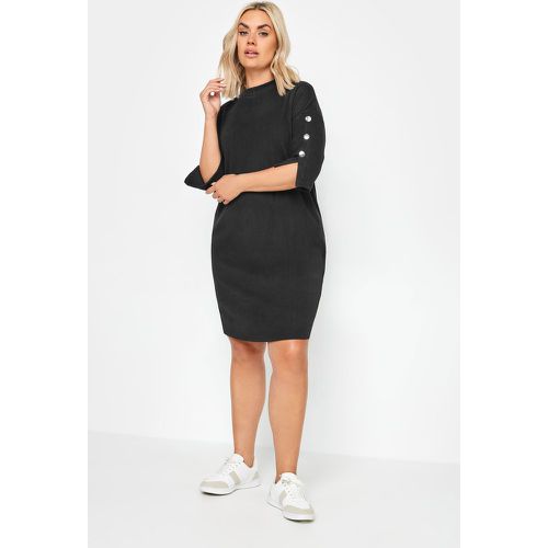 Robe Courte Toucher Doux En Jersey , Grande Taille & Courbes - Yours - Modalova