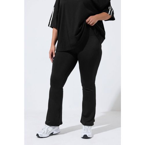 Legging De Sport Évasé Noir Size 42 - Yours - Modalova