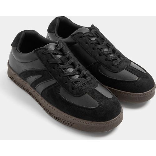 Side Panel Trainers In Wide E & Extra Wide Eee Fit Size 37E - Yours - Modalova