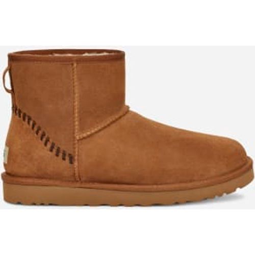 Botte Classic Mini Deco en daim | UE in Brown, Taille 42, Cuir - Ugg - Modalova