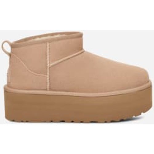 Botte Classic Ultra Mini à plateforme | UE in Beige, Taille 36, Daim - Ugg - Modalova